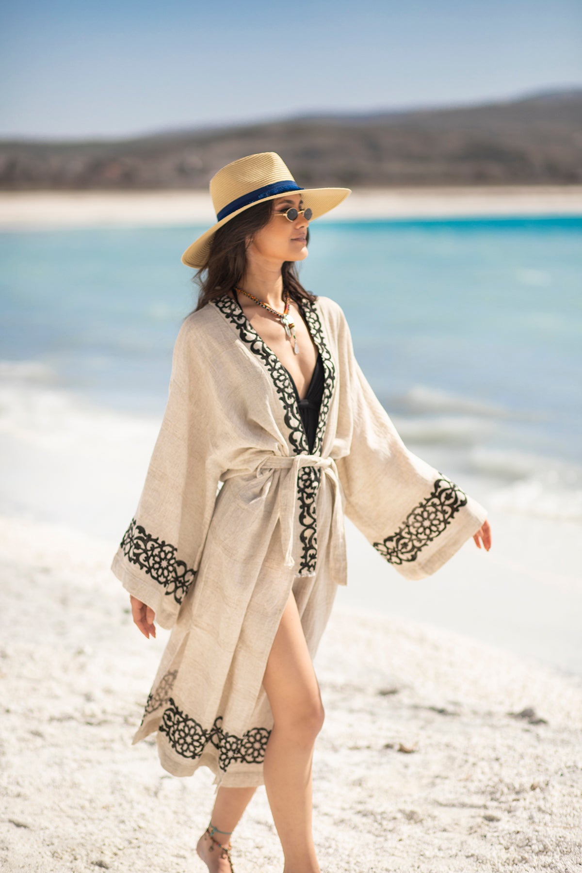 Gaia Kimono - Linen & Hemp Blend