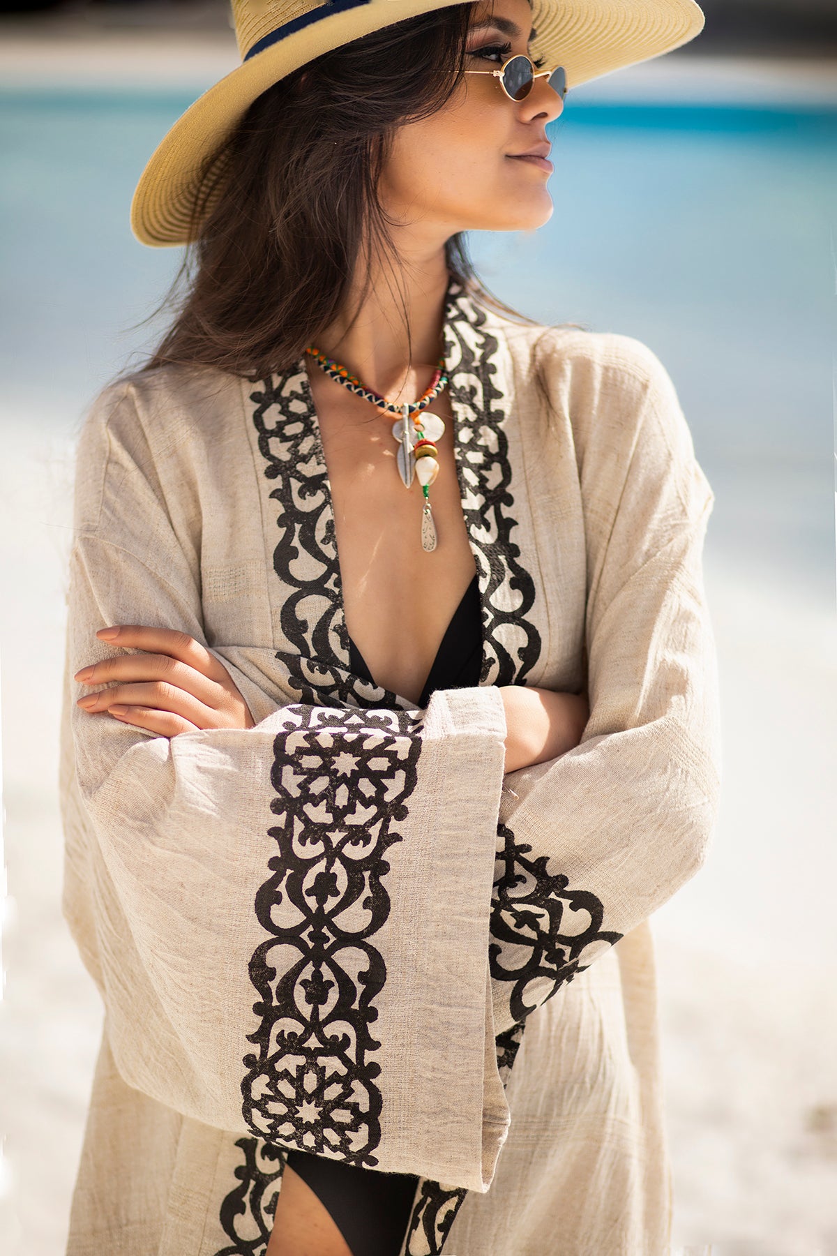 Gaia Kimono - Linen & Hemp Blend