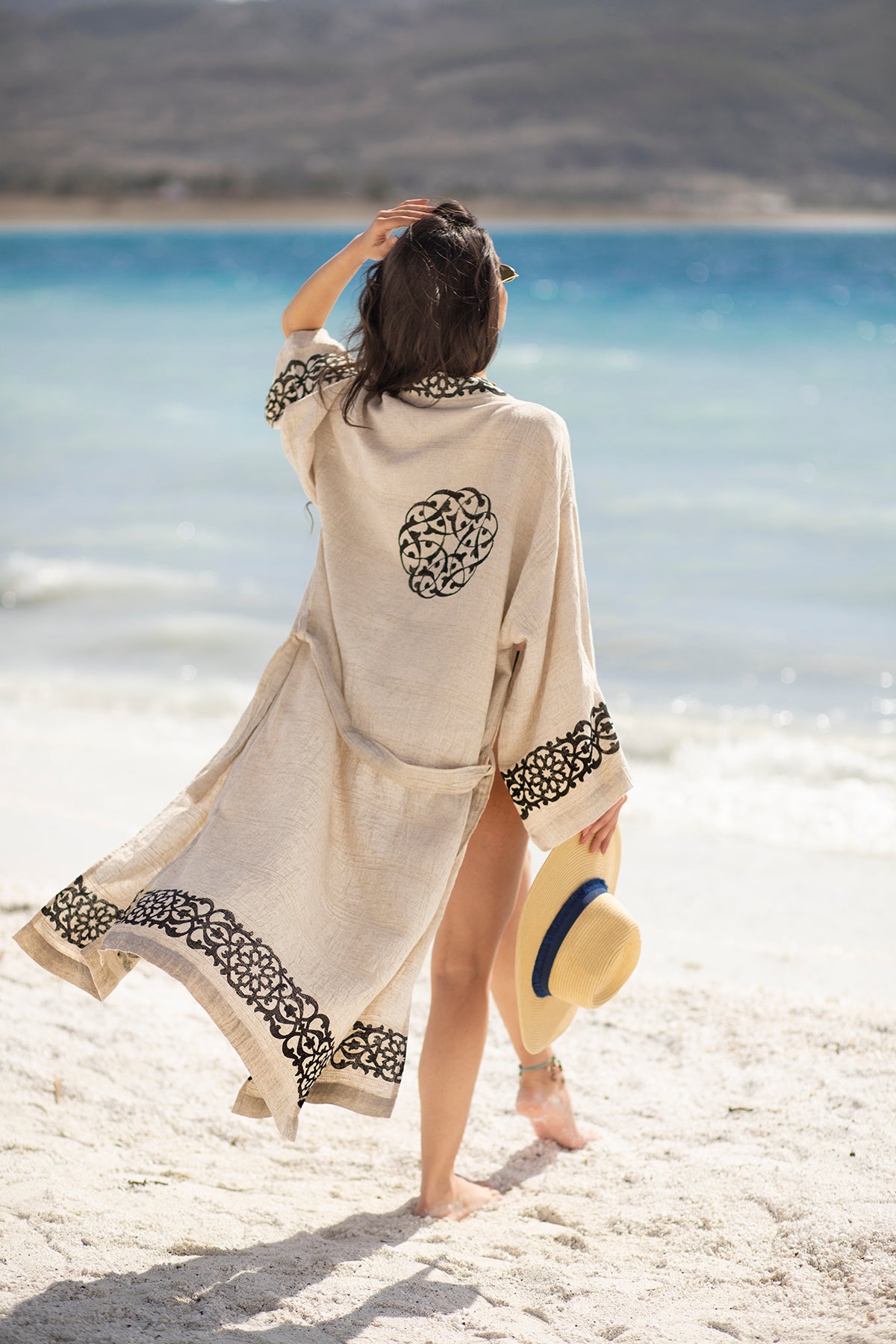 Gaia Kimono - Linen & Hemp Blend