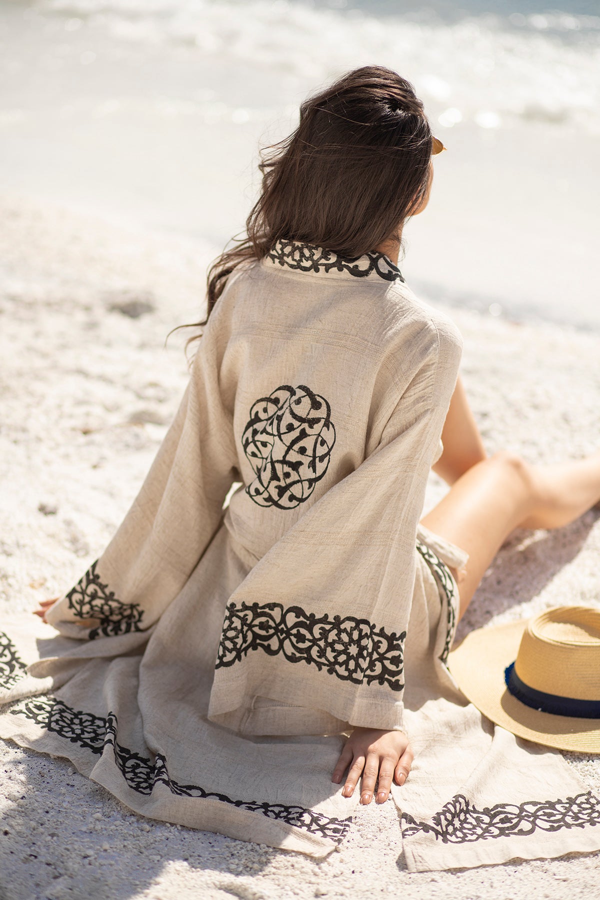 Gaia Kimono - Linen & Hemp Blend