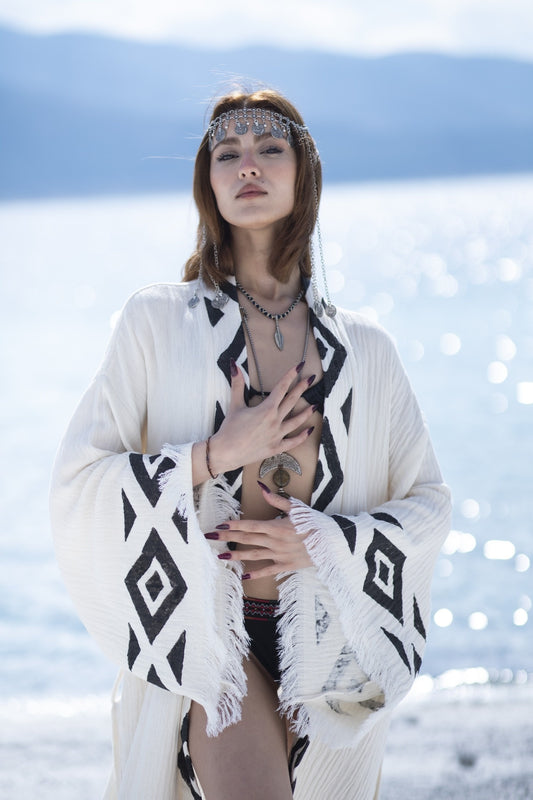Troy - Bamboo& Cotton Blend Kimono